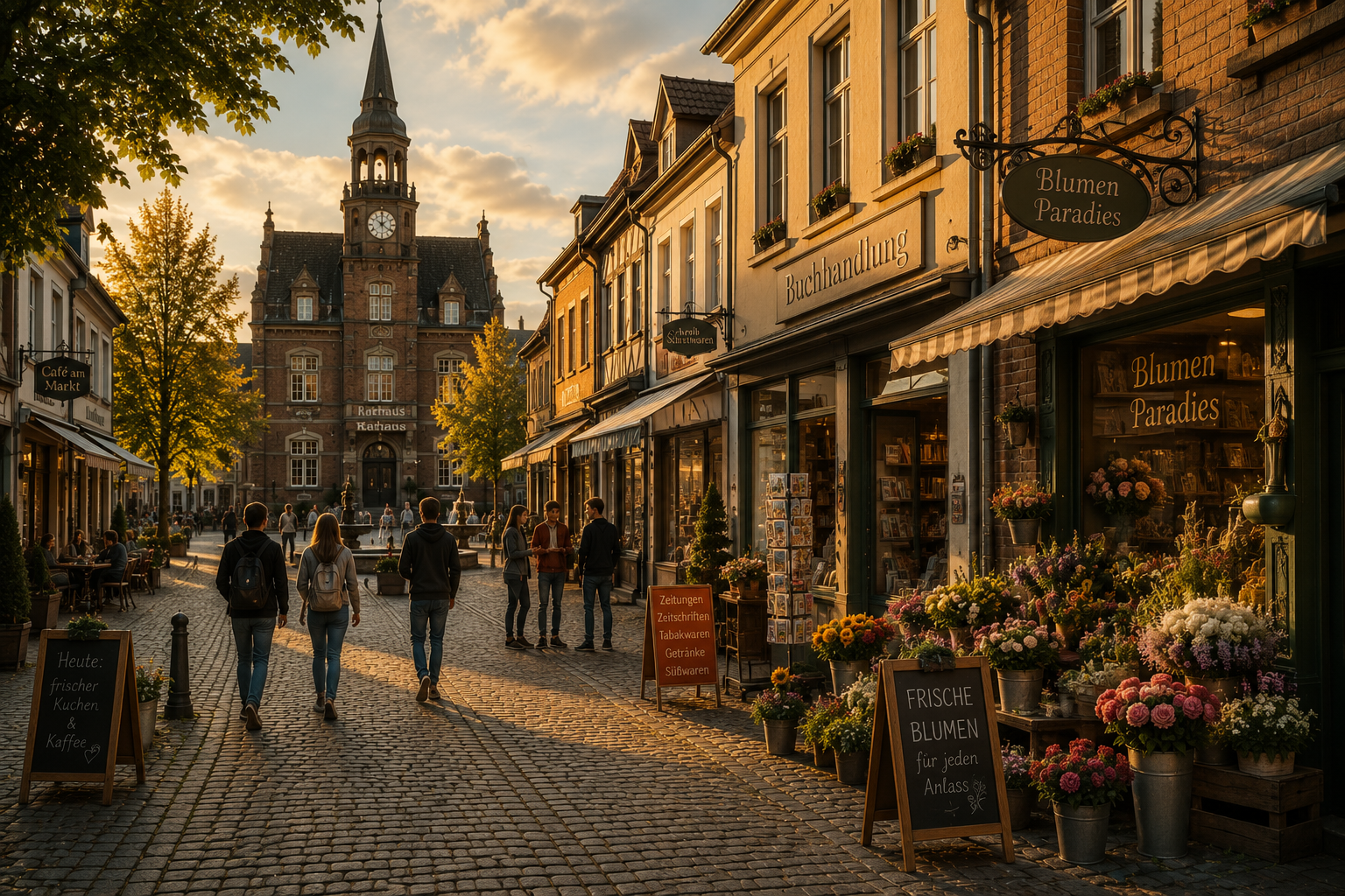 Geschäfte in der Innenstadt
